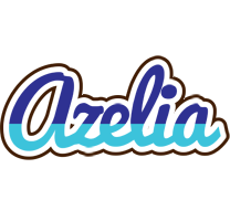 Azelia raining logo