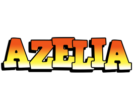 Azelia sunset logo