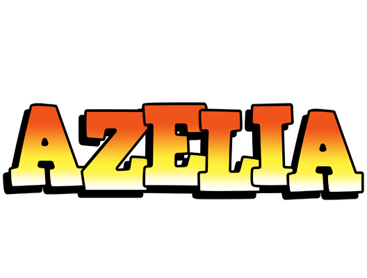 Azelia sunset logo