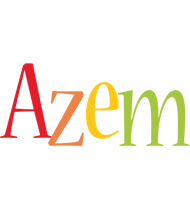 Azem birthday logo