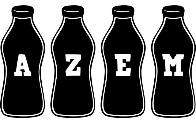 Azem bottle logo