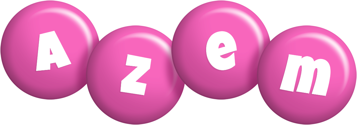 Azem candy-pink logo