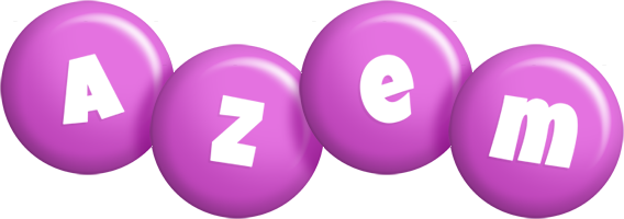 Azem candy-purple logo