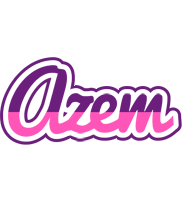 Azem cheerful logo