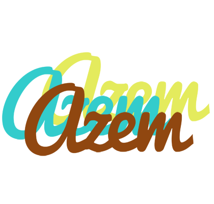 Azem cupcake logo