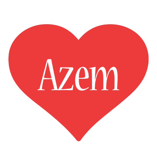 Azem love logo
