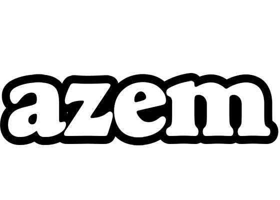 Azem panda logo