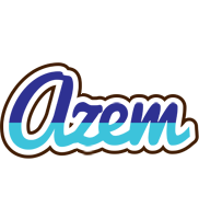 Azem raining logo