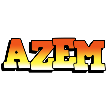 Azem sunset logo