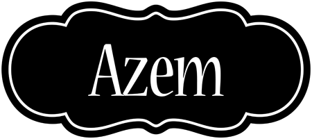 Azem welcome logo