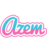 Azem woman logo