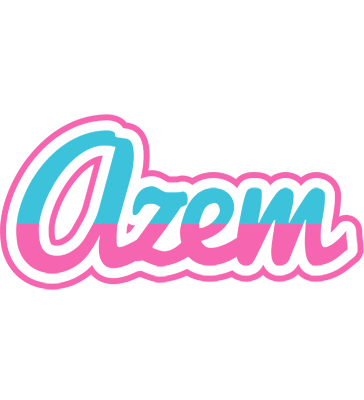 Azem woman logo