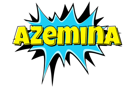 Azemina amazing logo