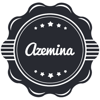 Azemina badge logo