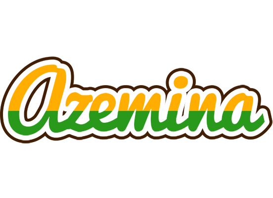 Azemina banana logo