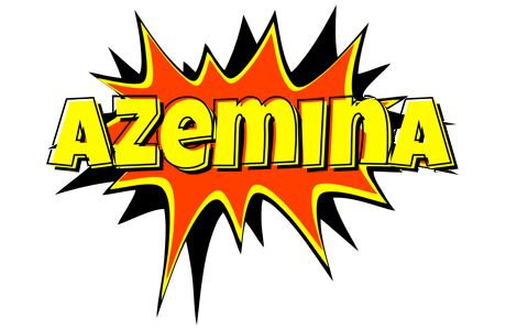 Azemina bazinga logo