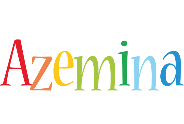 Azemina birthday logo