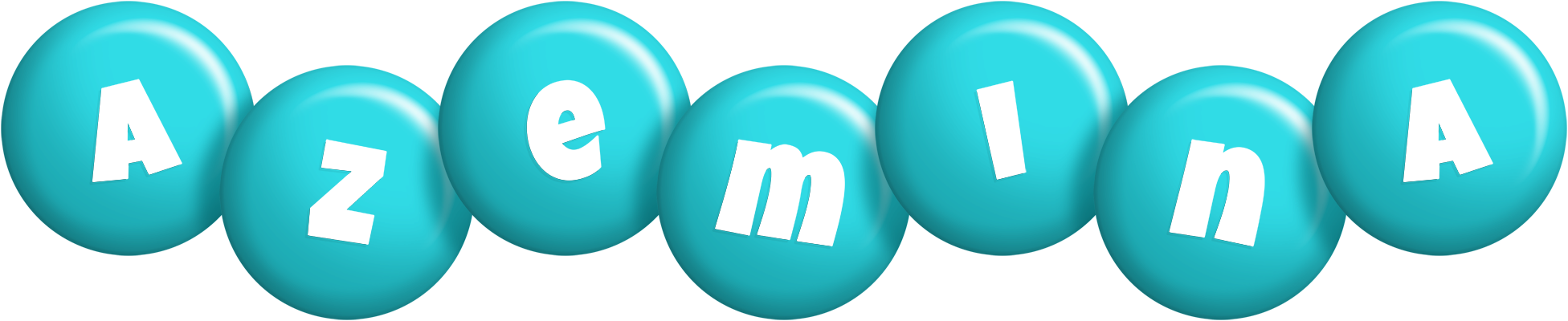 Azemina candy-azur logo