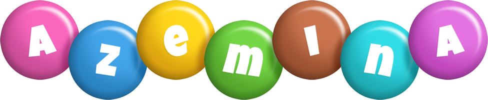 Azemina candy logo