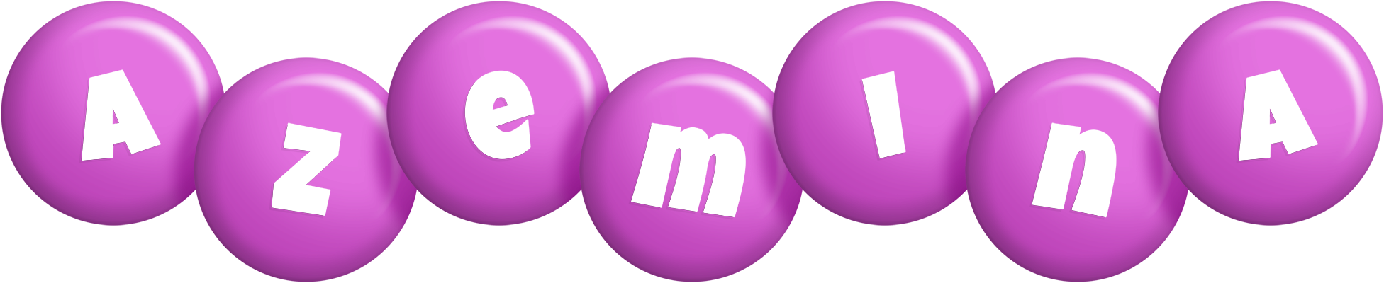 Azemina candy-purple logo