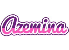 Azemina cheerful logo