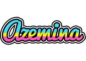 Azemina circus logo