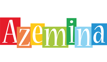 Azemina colors logo