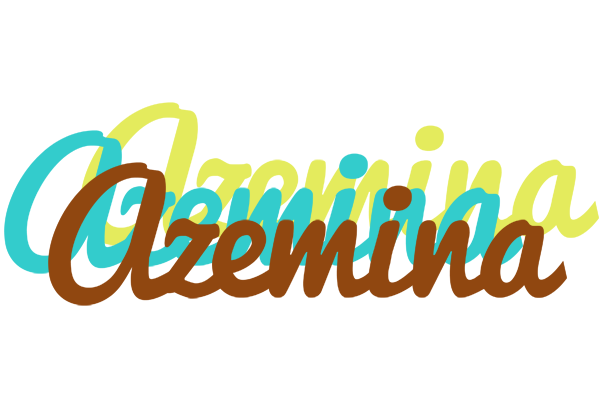 Azemina cupcake logo