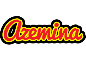 Azemina fireman logo