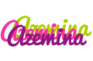 Azemina flowers logo