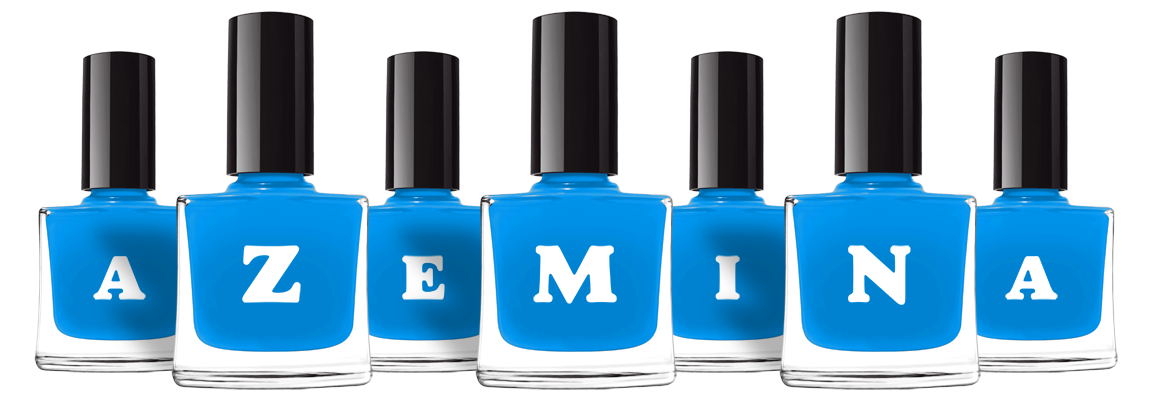Azemina glossy logo