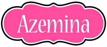Azemina invitation logo