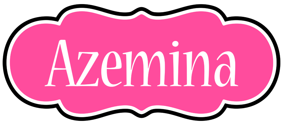 Azemina invitation logo