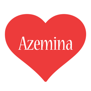 Azemina love logo