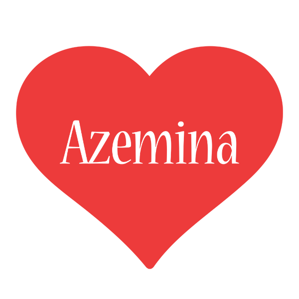 Azemina love logo