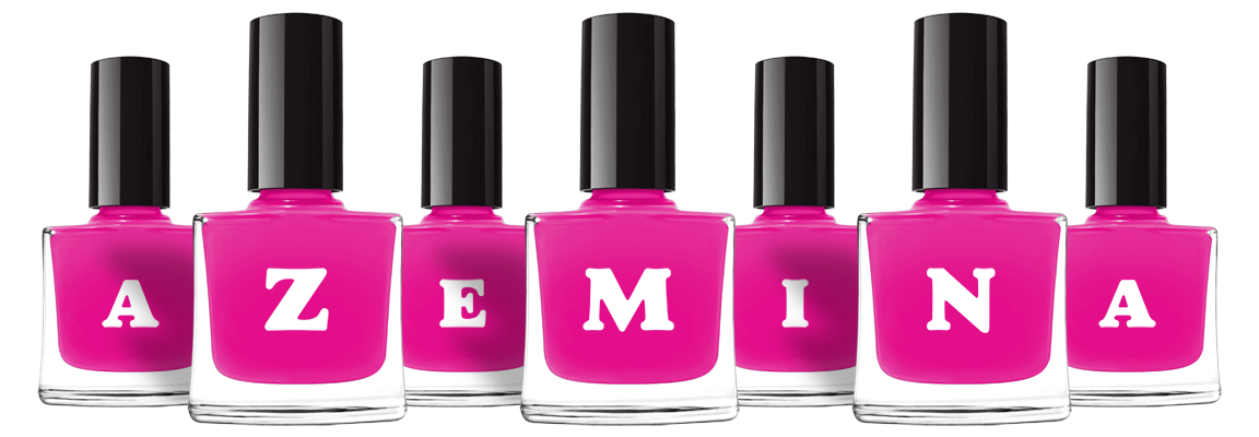 Azemina nails logo