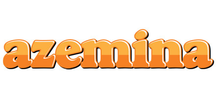 Azemina orange logo