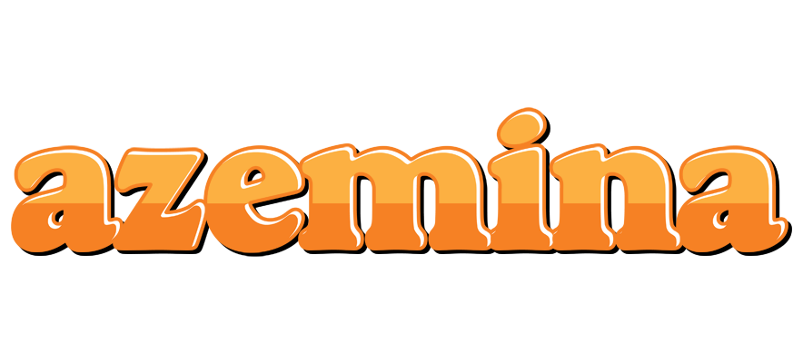 Azemina orange logo