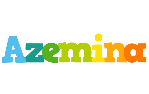 Azemina rainbows logo