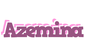 Azemina relaxing logo