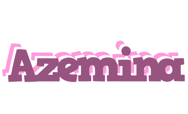 Azemina relaxing logo