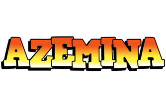 Azemina sunset logo