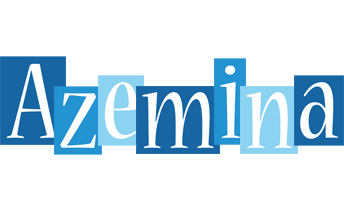 Azemina winter logo