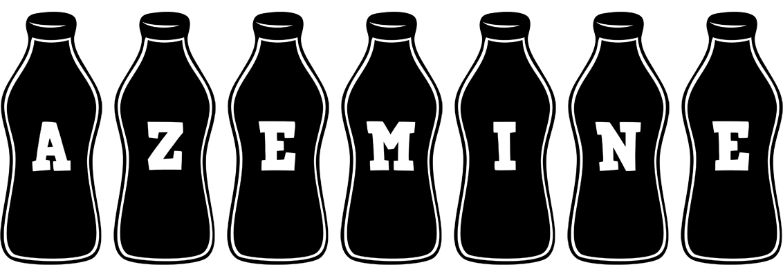 Azemine bottle logo
