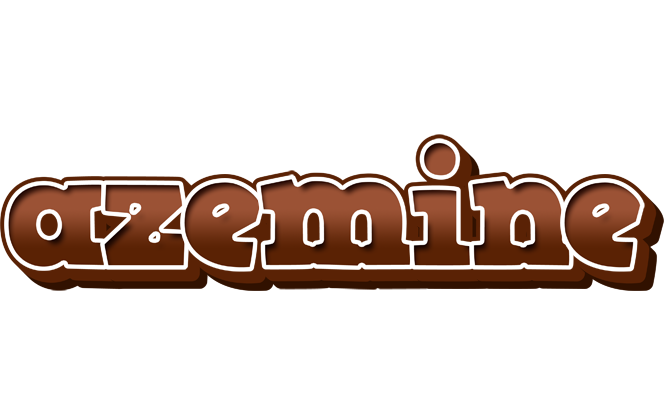 Azemine brownie logo