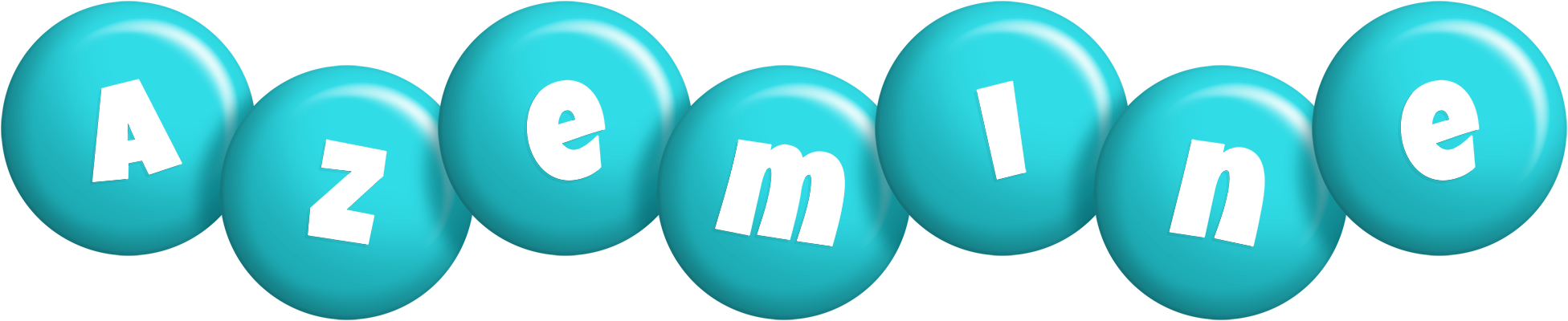 Azemine candy-azur logo