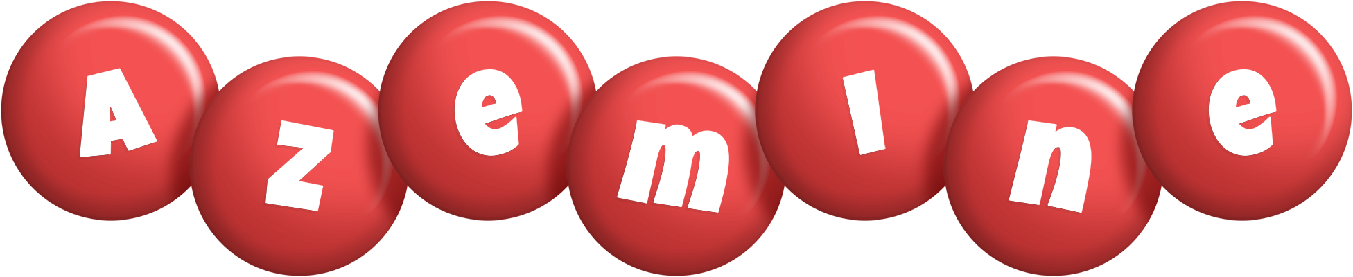 Azemine candy-red logo