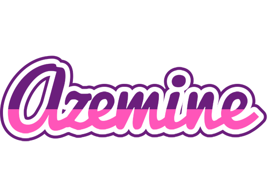 Azemine cheerful logo