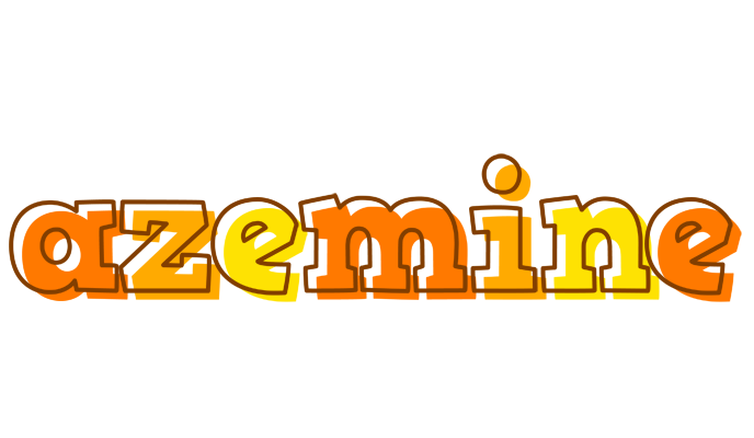 Azemine desert logo