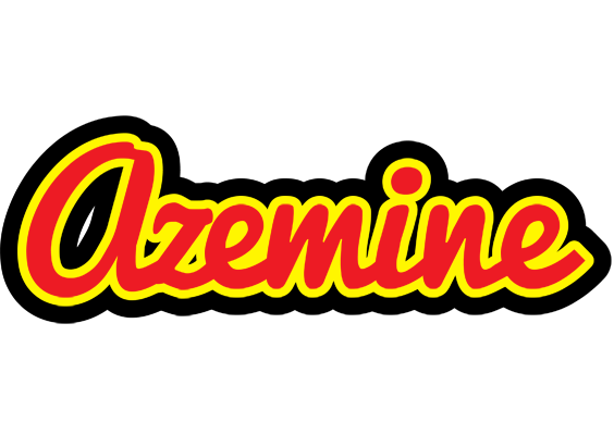 Azemine fireman logo